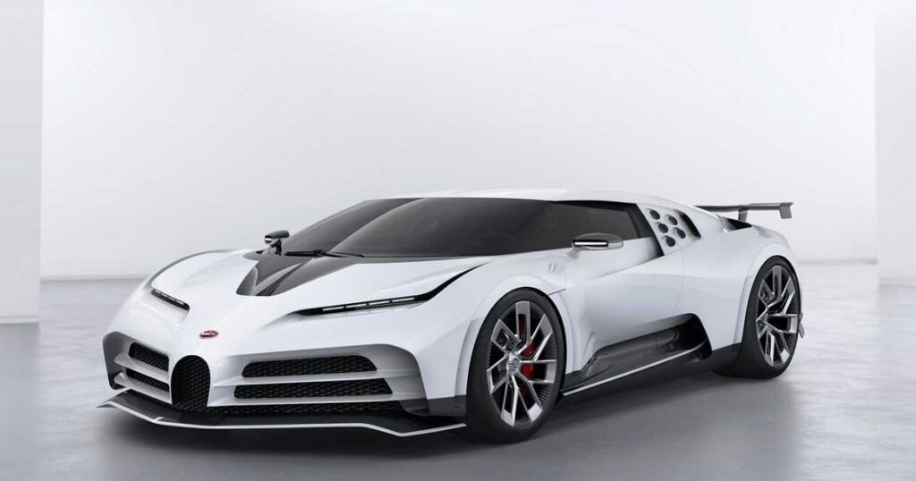 Bugatti Centodieci 10 esemplari a 12,5 milioni di Euro