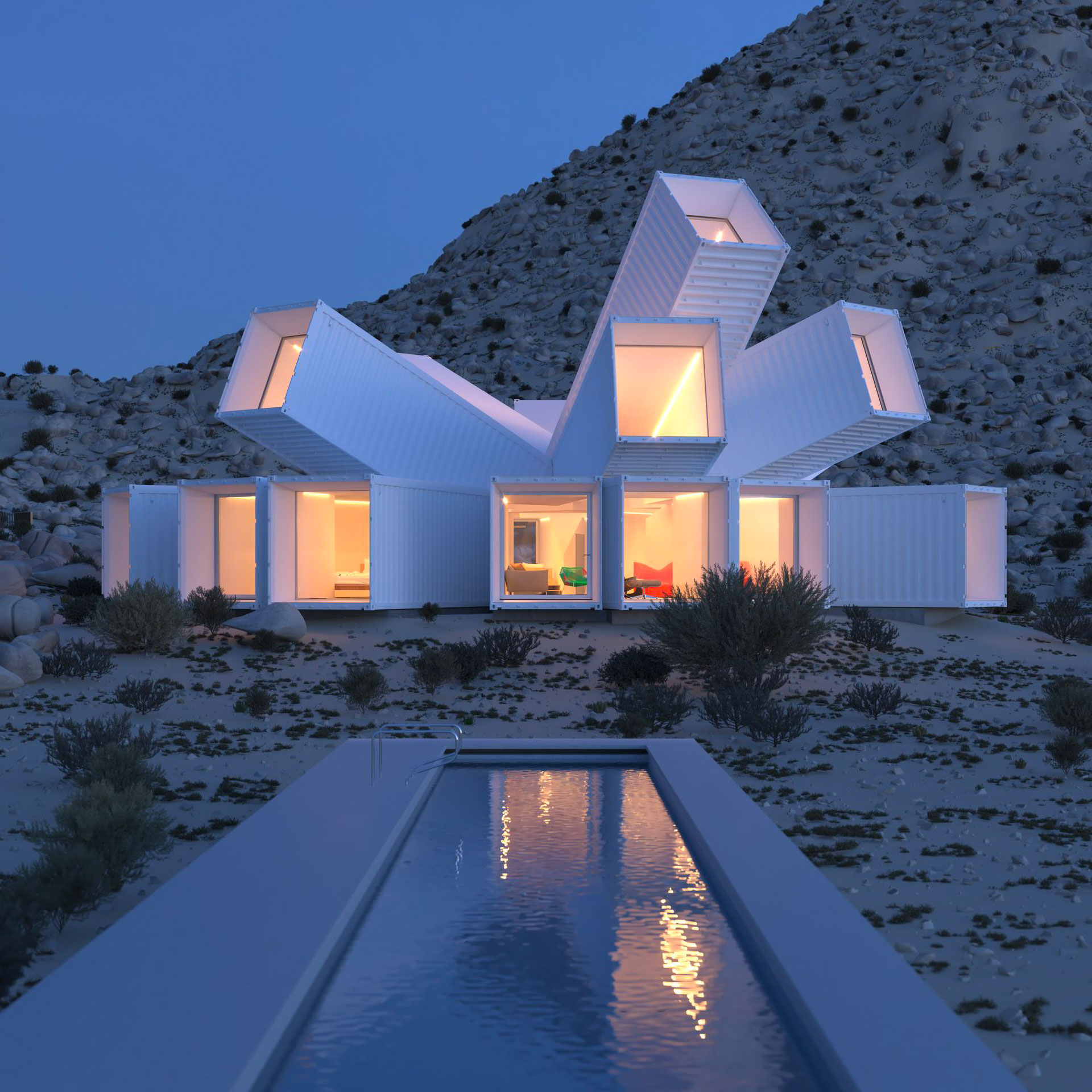 Starburst House California