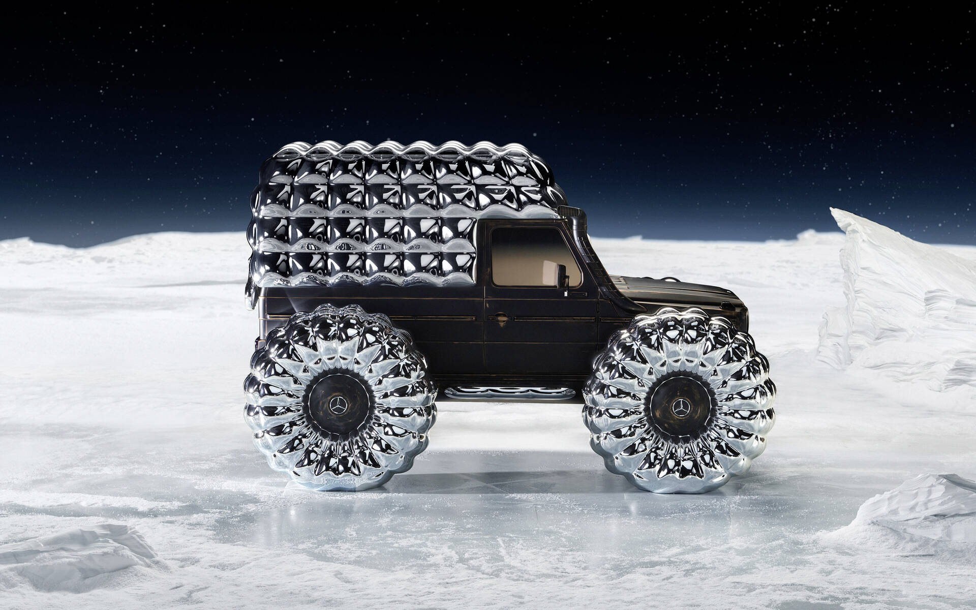 Project Mondo G: la nuova auto di Mercedes-Benz e Moncler