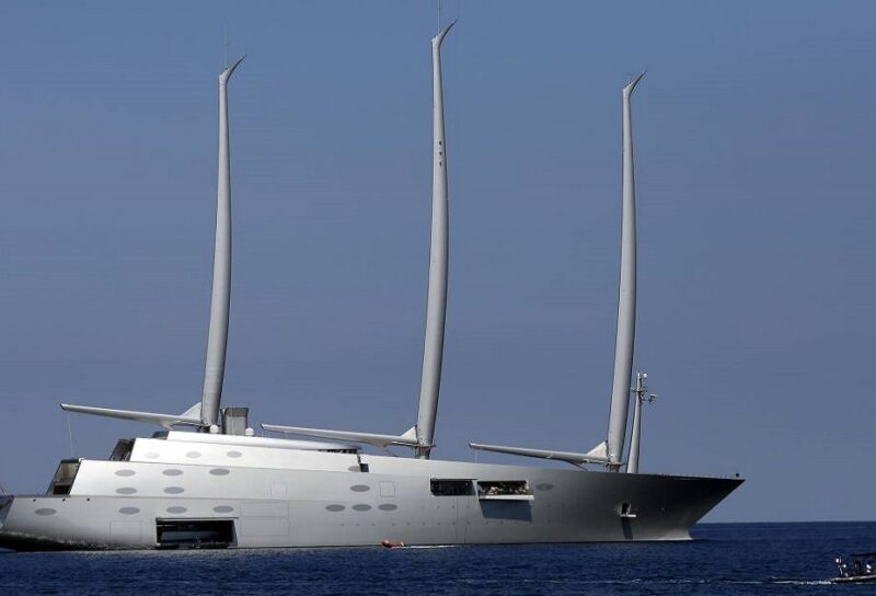 Superyacht A Lo yacht più grande al mondo è 