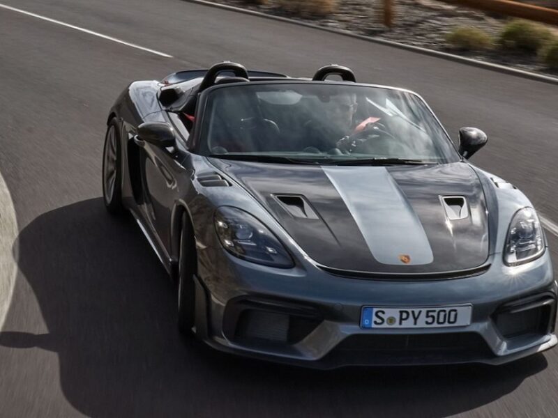 Porsche 718 Spyder RS: l’ultimo progetto endotermico a 500 Cv!