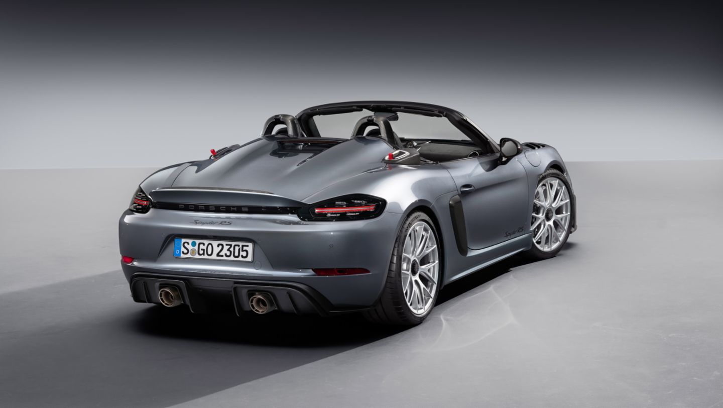 Porsche 718 Spyder RS: l’ultimo progetto endotermico a 500 Cv!