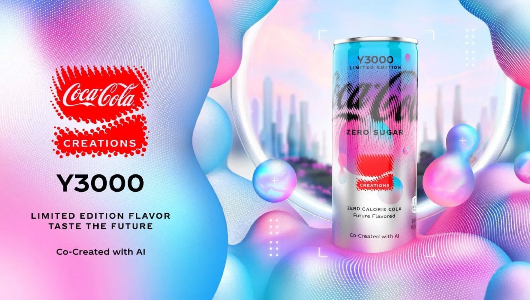 È nata Coca‑Cola Y3000 Zero Sugar L'obiettivo? Entrare nella storia del marketing!