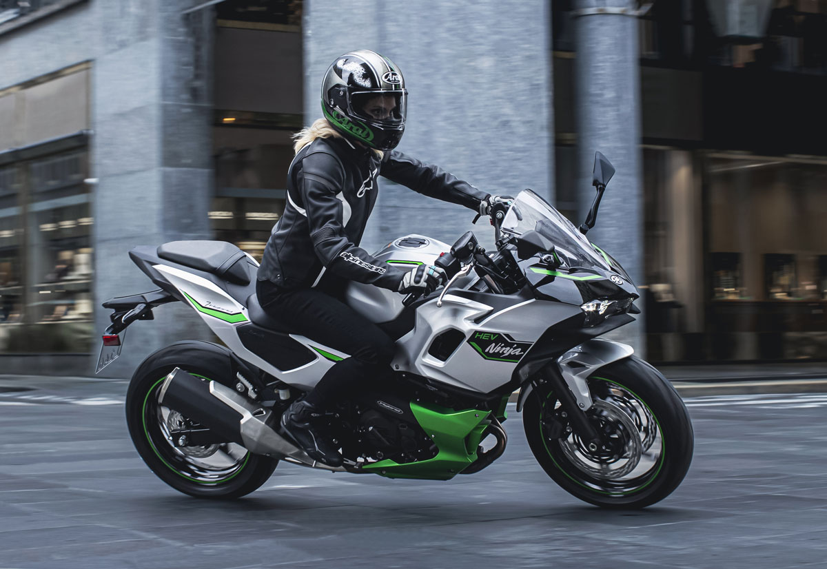 Kawasaki Ninja 7 Hybrid: la prima moto ibrida al mondo!