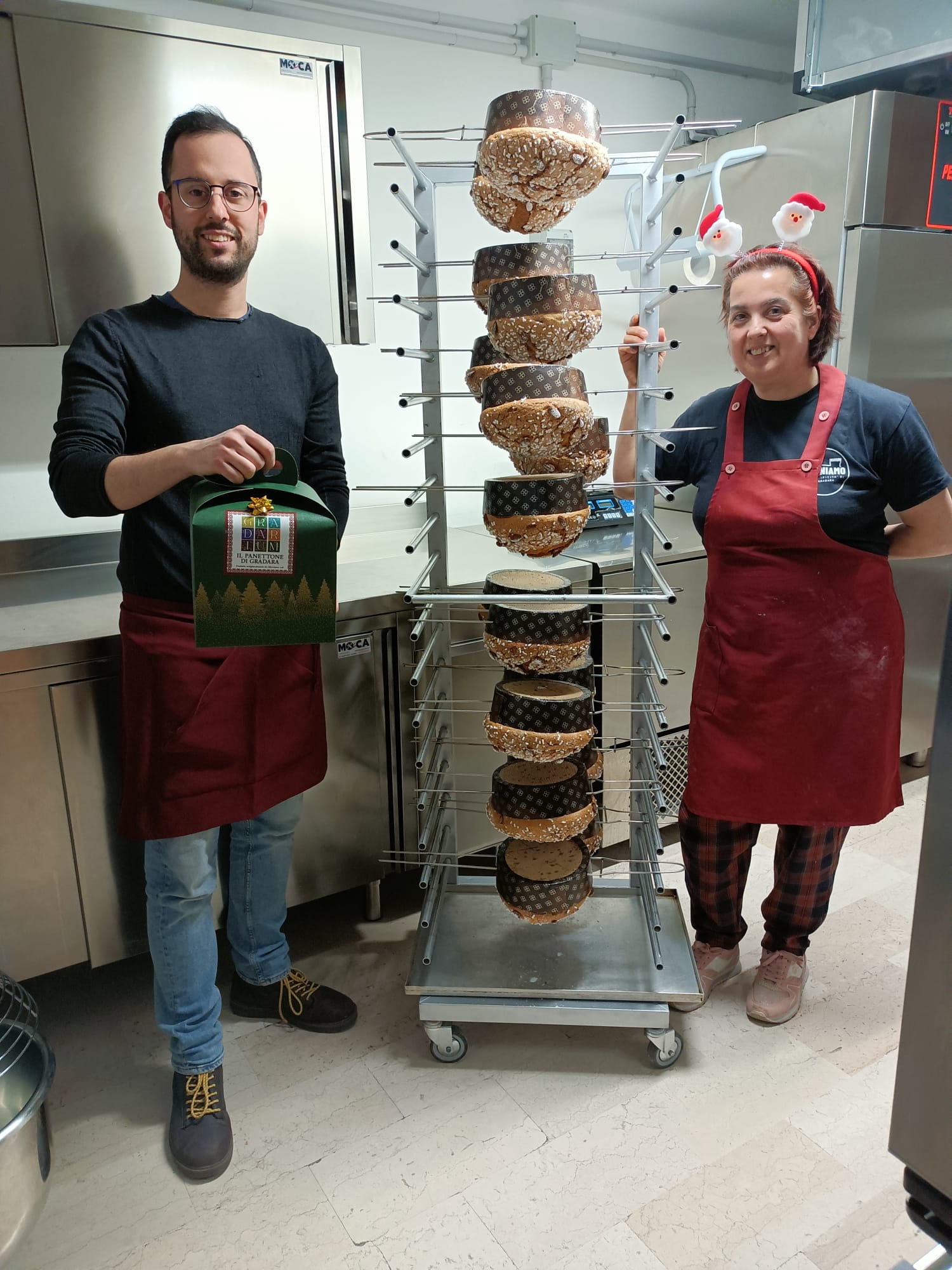 Il Castello di Gradara ha sfornato il suo primo Panettone Gradarium!